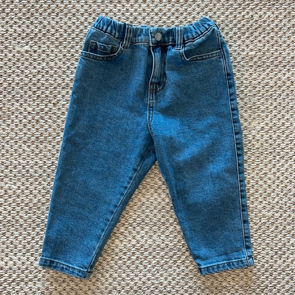 Open Edit toddler girls jeans size 3 Year - Picture 3 of 7